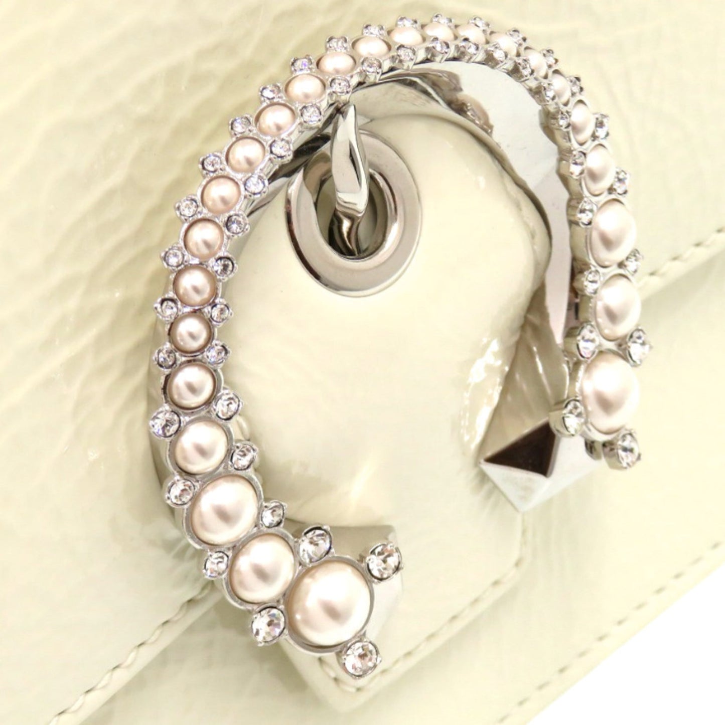 Jimmy Choo 2-Way Pearl Madeline Satchel