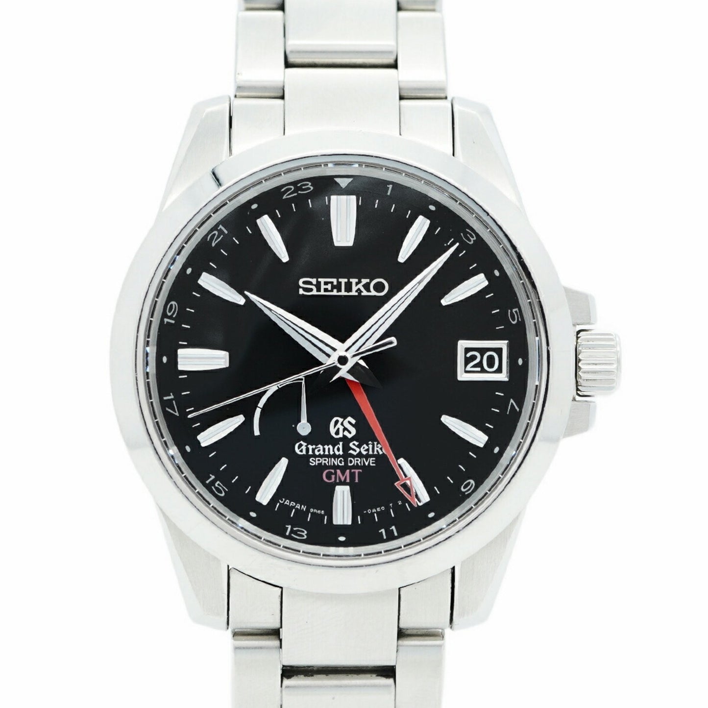 Seiko Grand 9R66-0Ae0 Sbge213 Black Dial