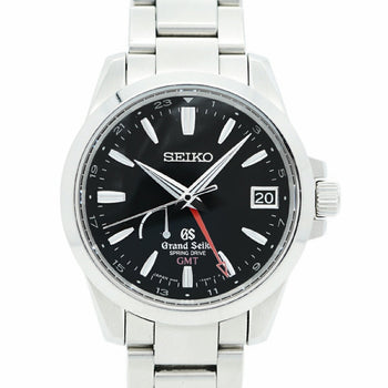 Seiko Grand 9R66-0Ae0 Sbge213 Black Dial
