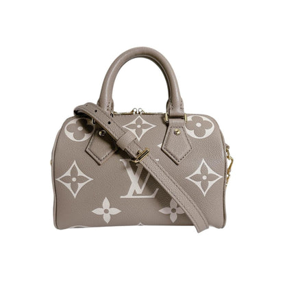 Louis Vuitton Monogram Empreinte Speedy Bandouliere 20 Shoulder Bag M46575 Tourterelle Crme
