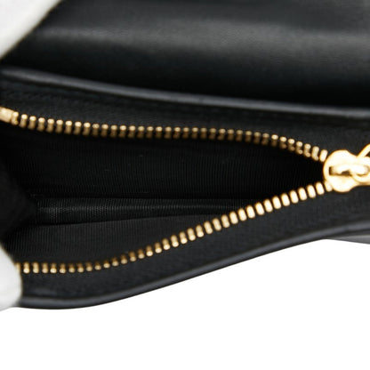 Gucci Bee Print Gg Supreme Bifold Wallet 508757 Beige Brown Gold