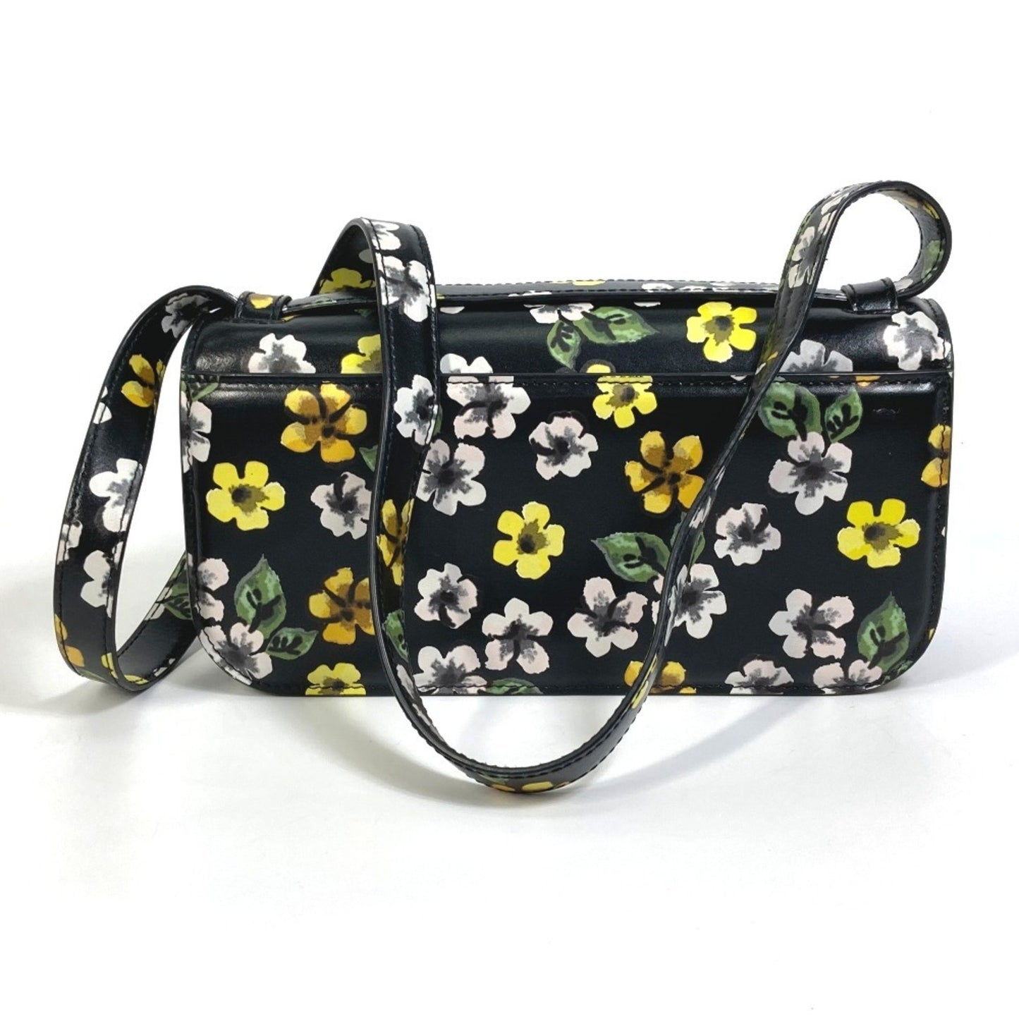 Balenciaga 674693 Gossip Flower Shoulder Bag In Leather