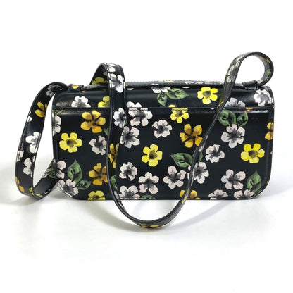 Balenciaga 674693 Gossip Flower Shoulder Bag In Leather