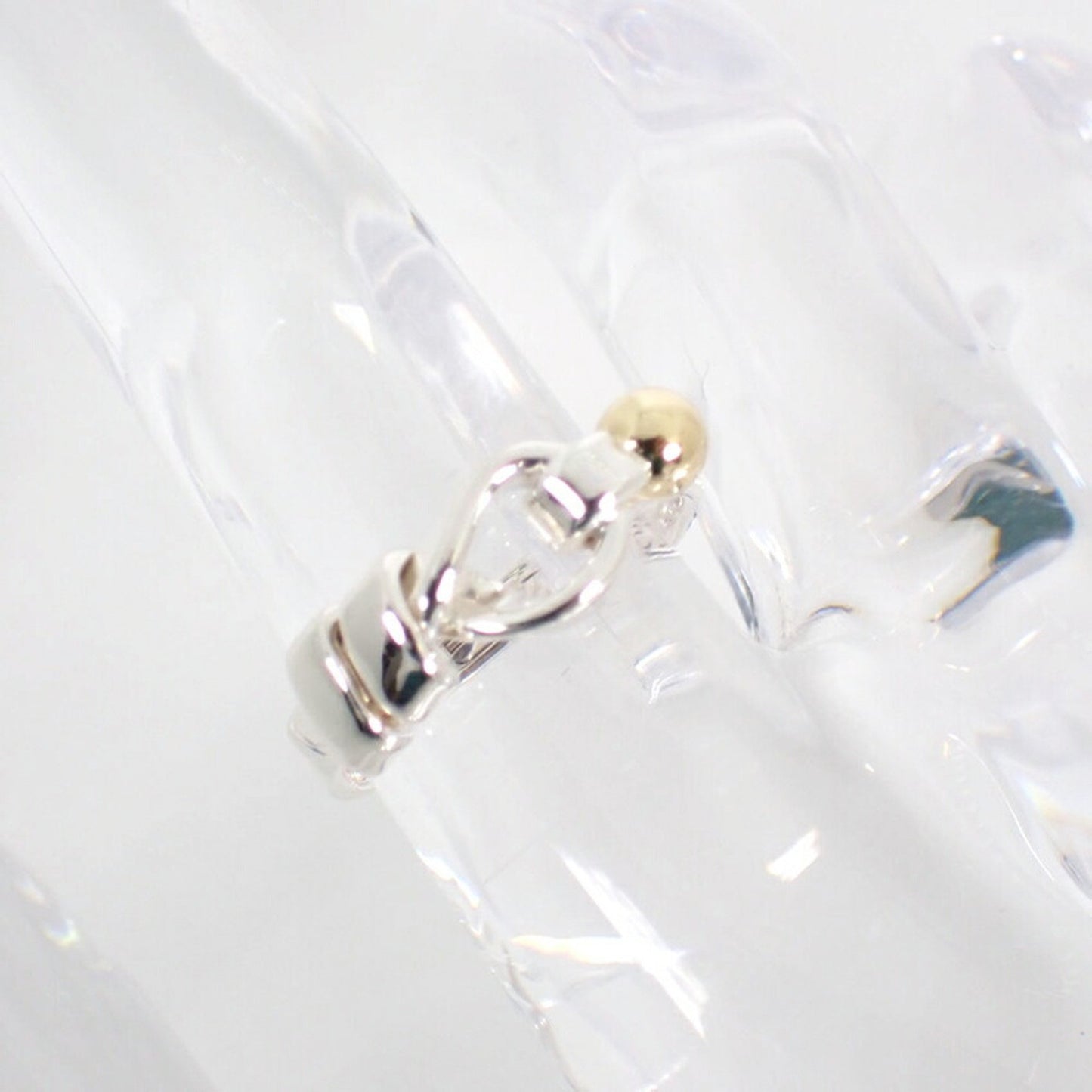Tiffany 925 750 Hook & Eye Ring