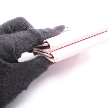 Bvlgari Clip Tri-Fold Wallet Leather