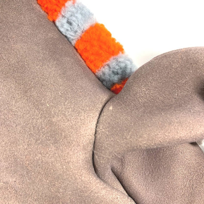 Fendi Fxy018 Mouton Gloves Angora