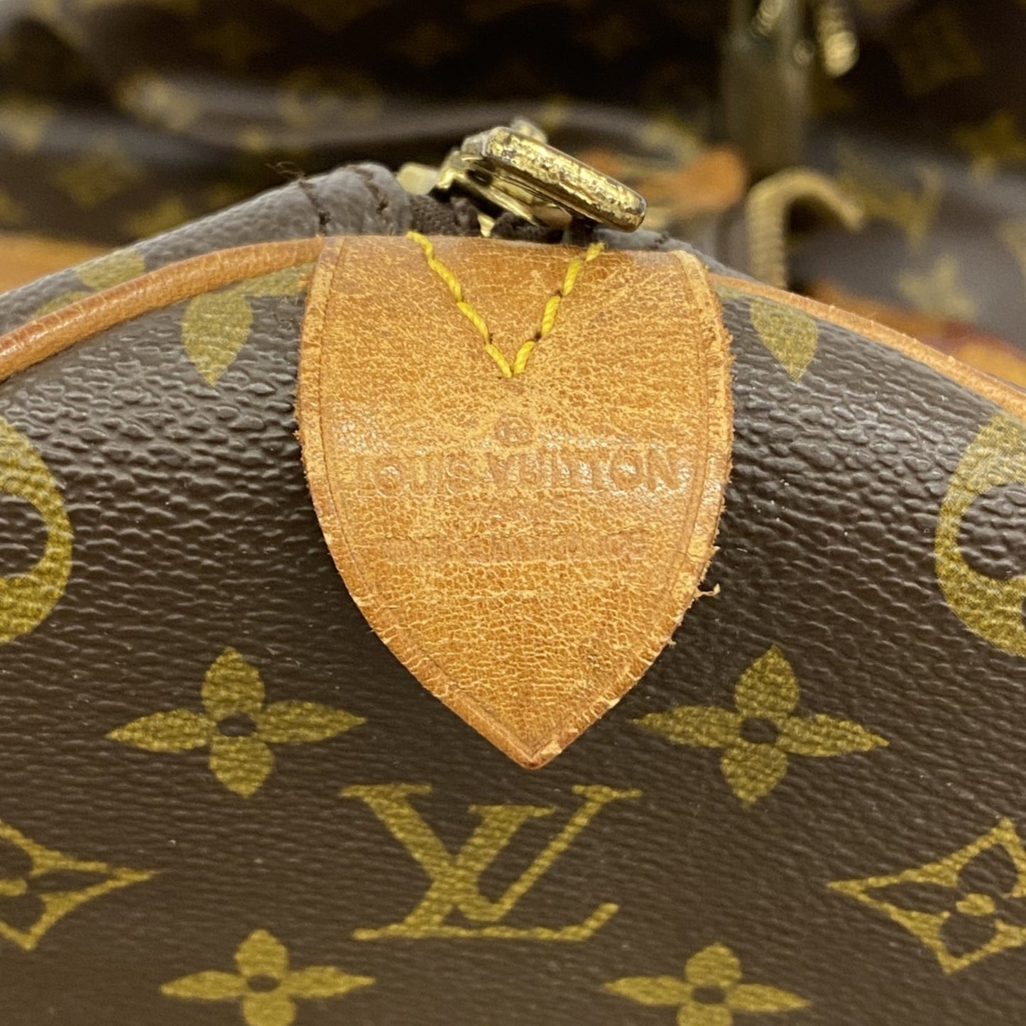 Louis Vuitton Monogram Keepall 50 Boston Bag M41426 Brown