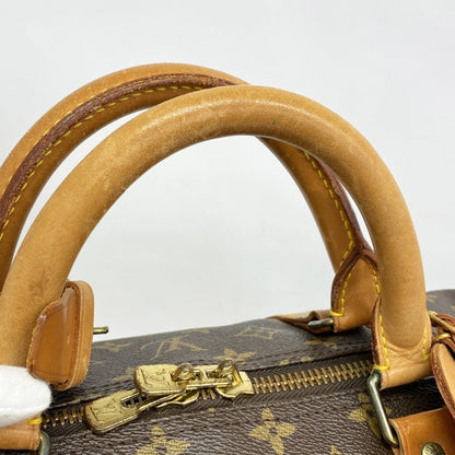 Louis Vuitton Monogram Keepall Bandouliere 60 Boston Bag M41412 Brown