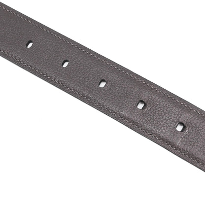 Cartier Santos De Reversible Belt In Brown