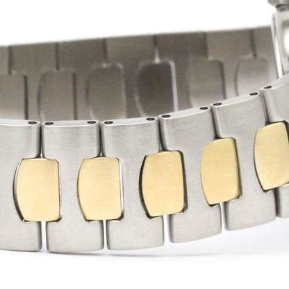 Omega Seamaster Polaris Gmt 18K Gold Steel Watch 396.1122 Polished