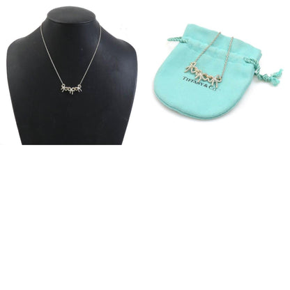 Tiffany & Co. Triple Ribbon Necklace In 925 Sterling Silver And 18K Gold
