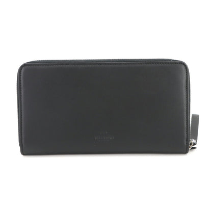Valentino Garavani Vltn Round Long Wallet In Leather