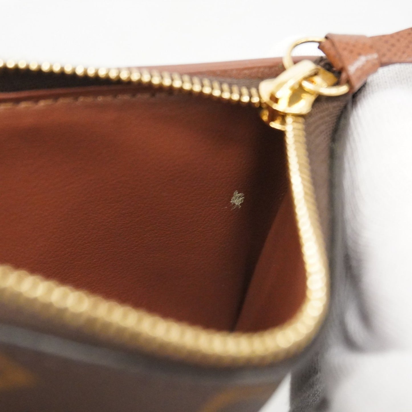 Louis Vuitton Monogram Victorine Tri-Fold Wallet M62472 Brown