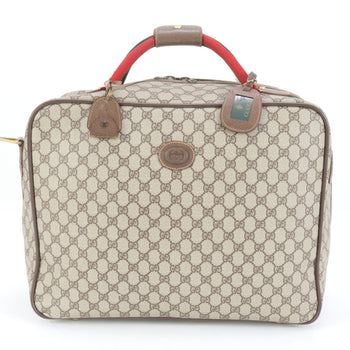 Coated Canvas - Gucci Boston Bag - Tote Bag Leather