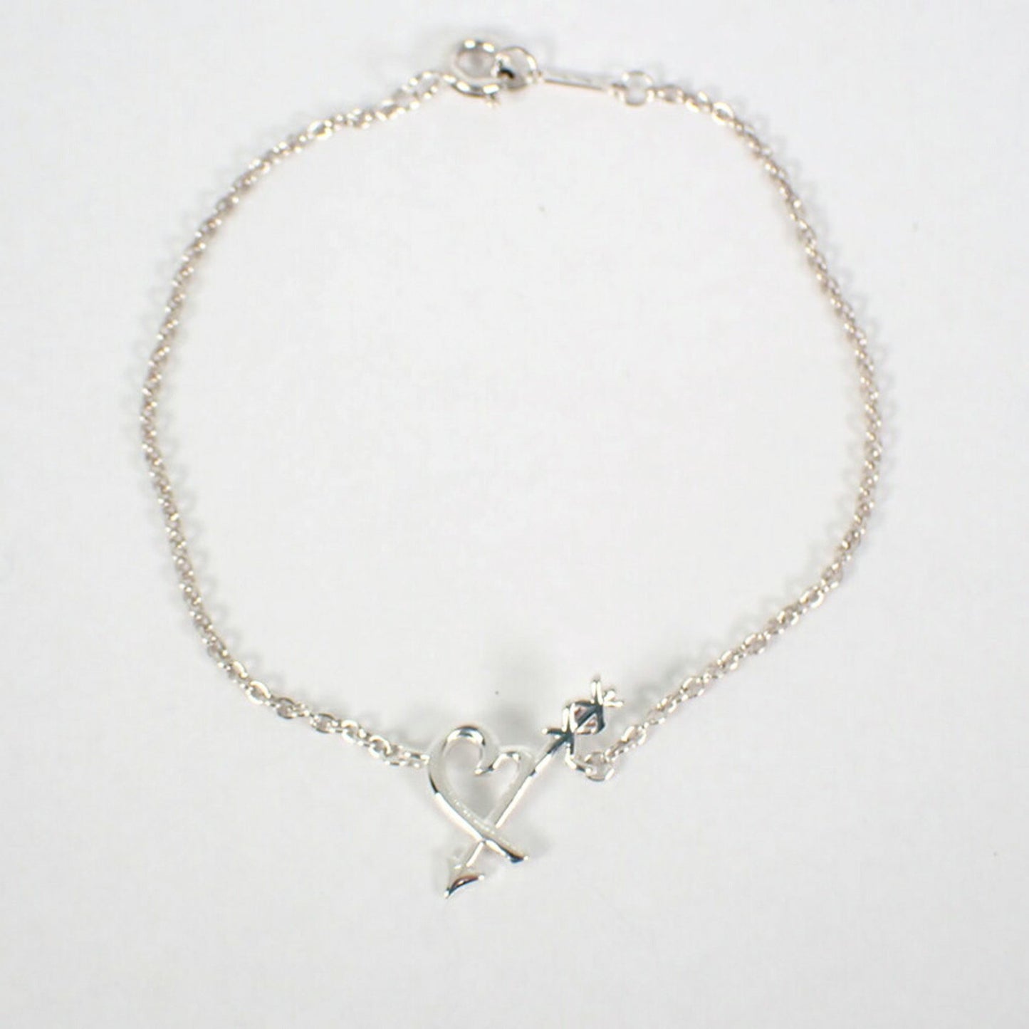 Tiffany Tiffany 925 Loving Heart & Arrow Bracelet