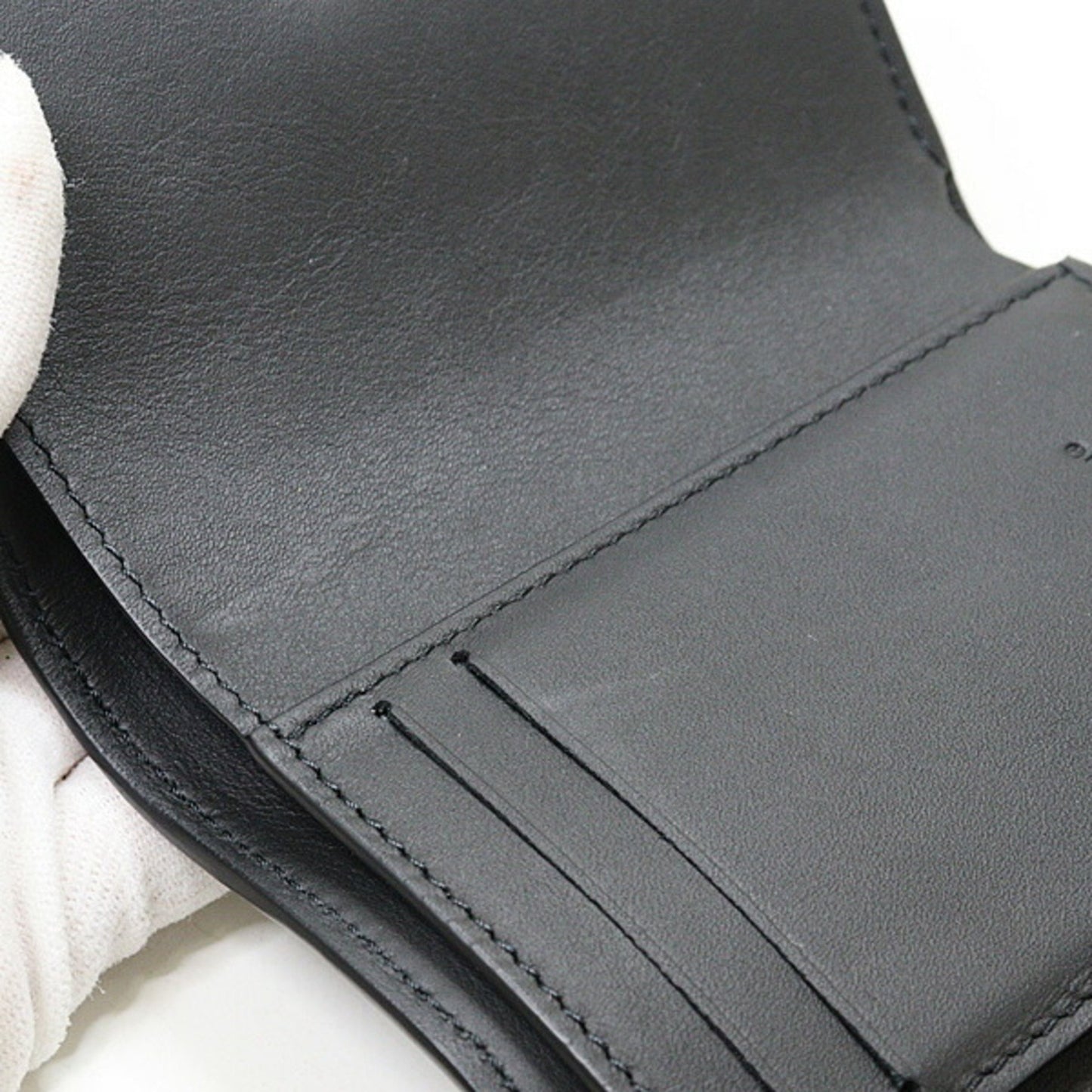 Louis Vuitton Victor Wallet Monogram Shadow Leather Black M12635 Tri-Fold Compact