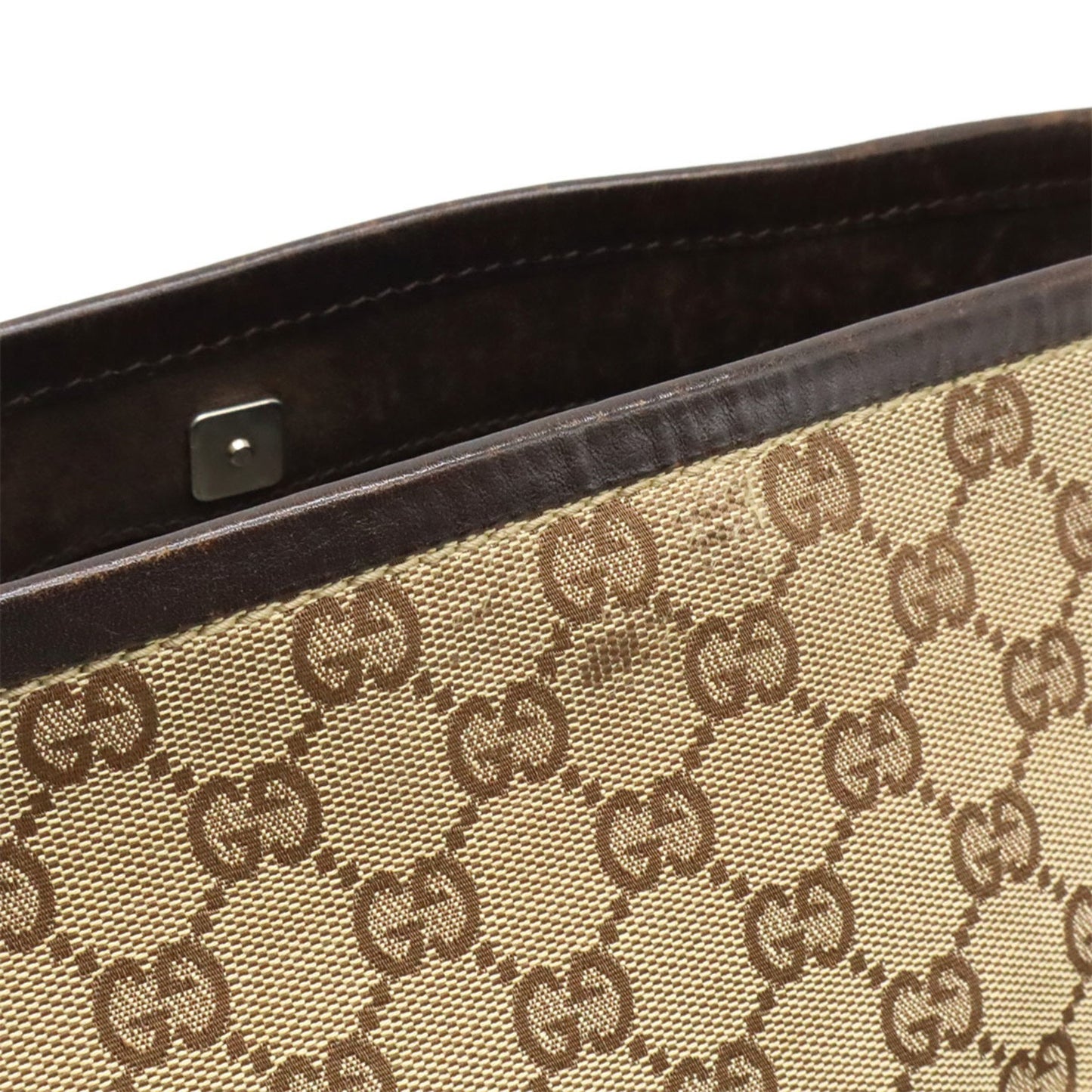 Gucci Gg Canvas Shoulder Bag