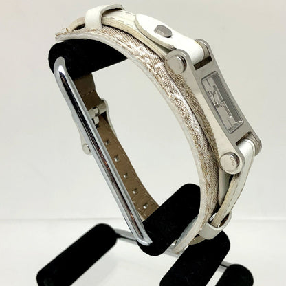 Christian Dior Quartz Watch D104-100 Silver White Dial