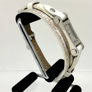 Christian Dior Quartz Watch D104-100 Silver White Dial