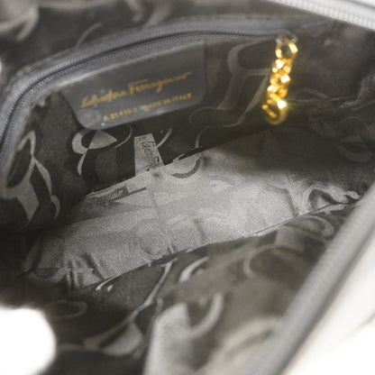 Salvatore Ferragamo Vara Leather Shoulder Bag