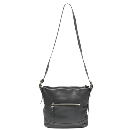 Coach Coach Shoulder Bag Crossbody Leather 1415 Black