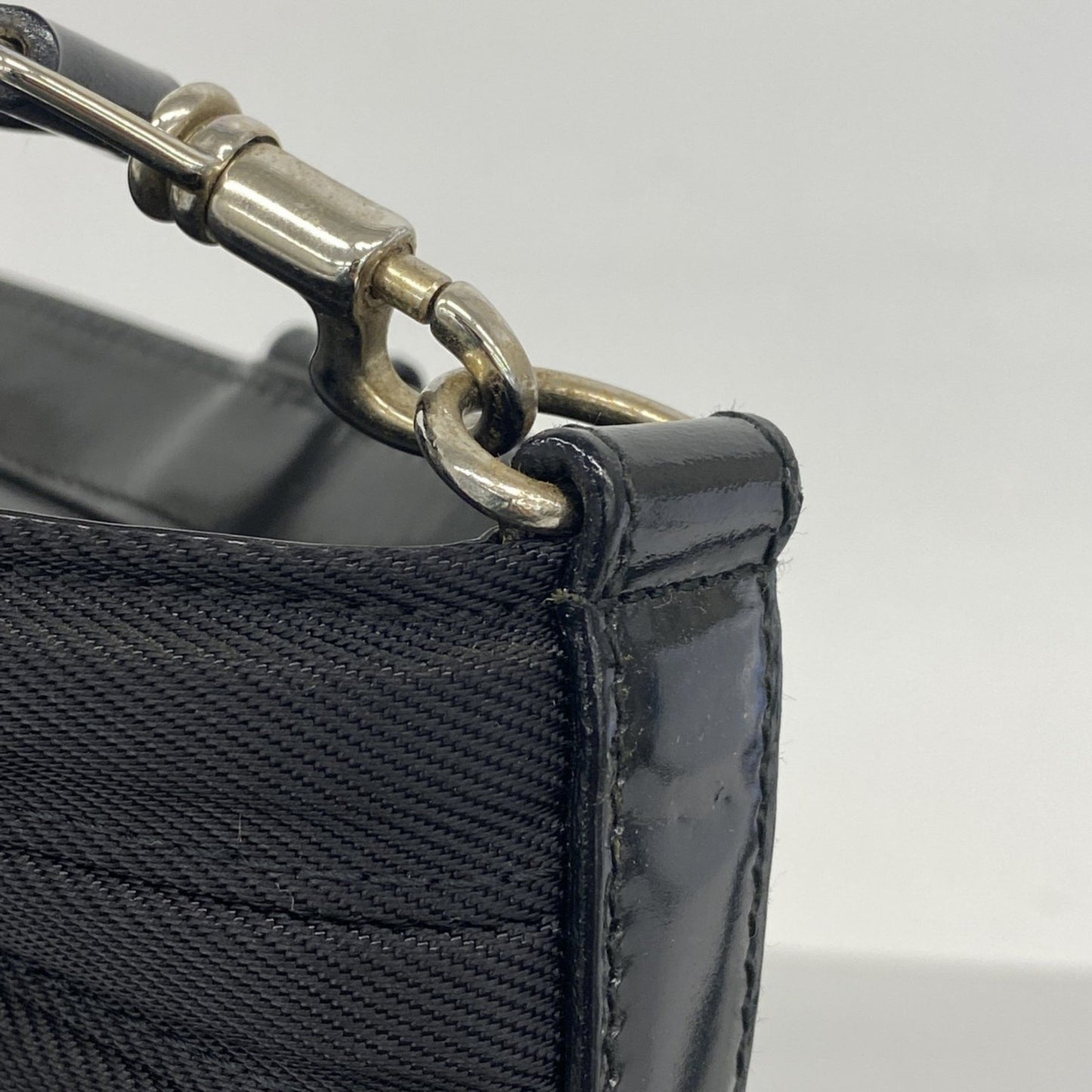 Gucci Bamboo 002 1998 Canvas Handbag