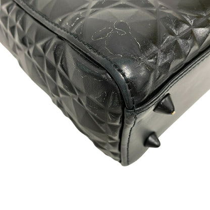 Christian Dior Diamond Cannage Shoulder Bag Handbag Black