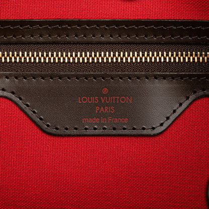 Louis Vuitton Damier Batignolles Horizontal Spo Tote Bag Shoulder N48179 Brown Pvc Leather