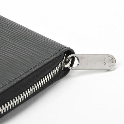Louis Vuitton Louis Vuitton Zippy Wallet Round M61857 Epi Noir (Black) S-156405