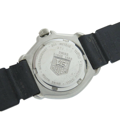 Tag Heuer Formula 1 374.508 Stainless Steel Rubber Black Dial Quartz Wristwatch 1910