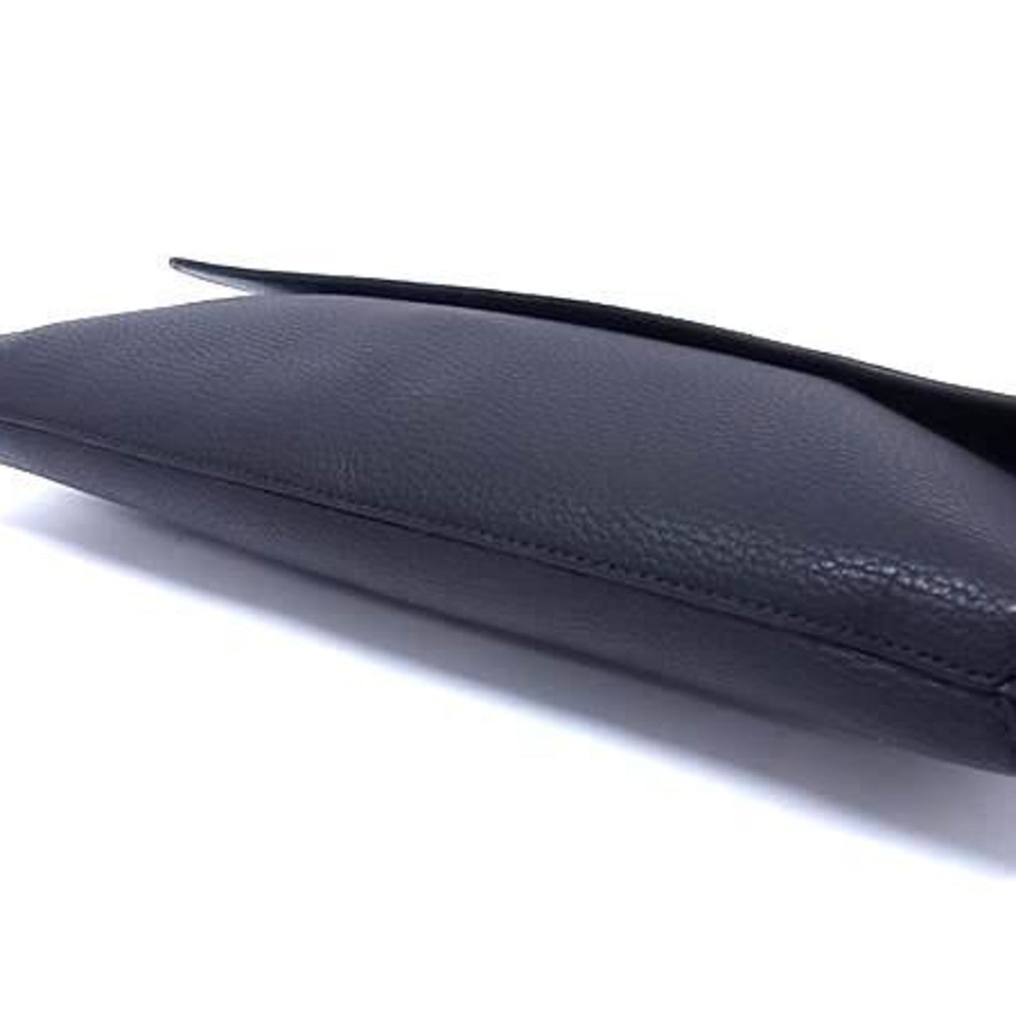 Gucci Portfolio Clutch Bag 387082 Black Leather