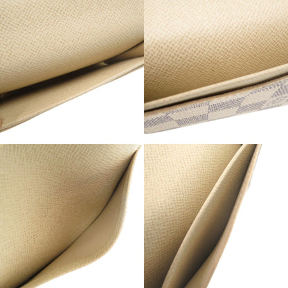 Louis Vuitton Azur Envelope Carte De Visite Damier Card Case N61746 White Lv 0719 Louis Vuitton