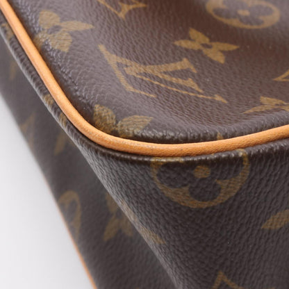 Louis Vuitton Viva Cite Mm Shoulder Bag In Coated Canvas And Leather With Monogram Design