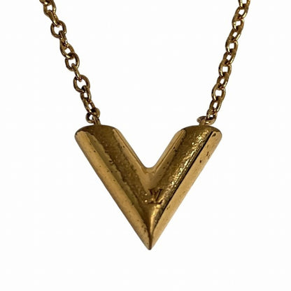 Louis Vuitton Collier Essential V M61083 Necklace