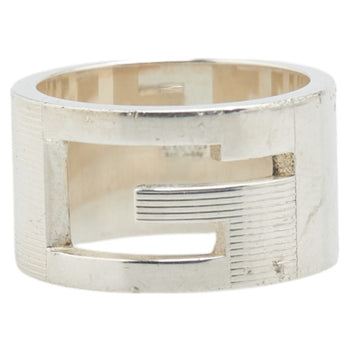 Gucci Branded G Ring #15 Sv925 Silver
