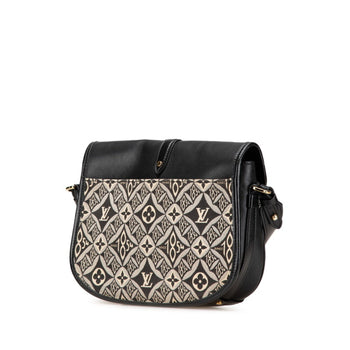 Louis Vuitton Since1854 Neo Saumur Mm Shoulder Bag M57488 Black Canvas