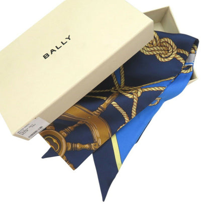 Bally Marine Print Scarf/Muffler