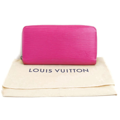 Louis Vuitton Louis Vuitton Zippy Wallet Long Round Epi Pink M69347 Gi0260