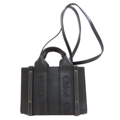 Chlo Chloe Woody Mini Shoulder Bag In Calfskin