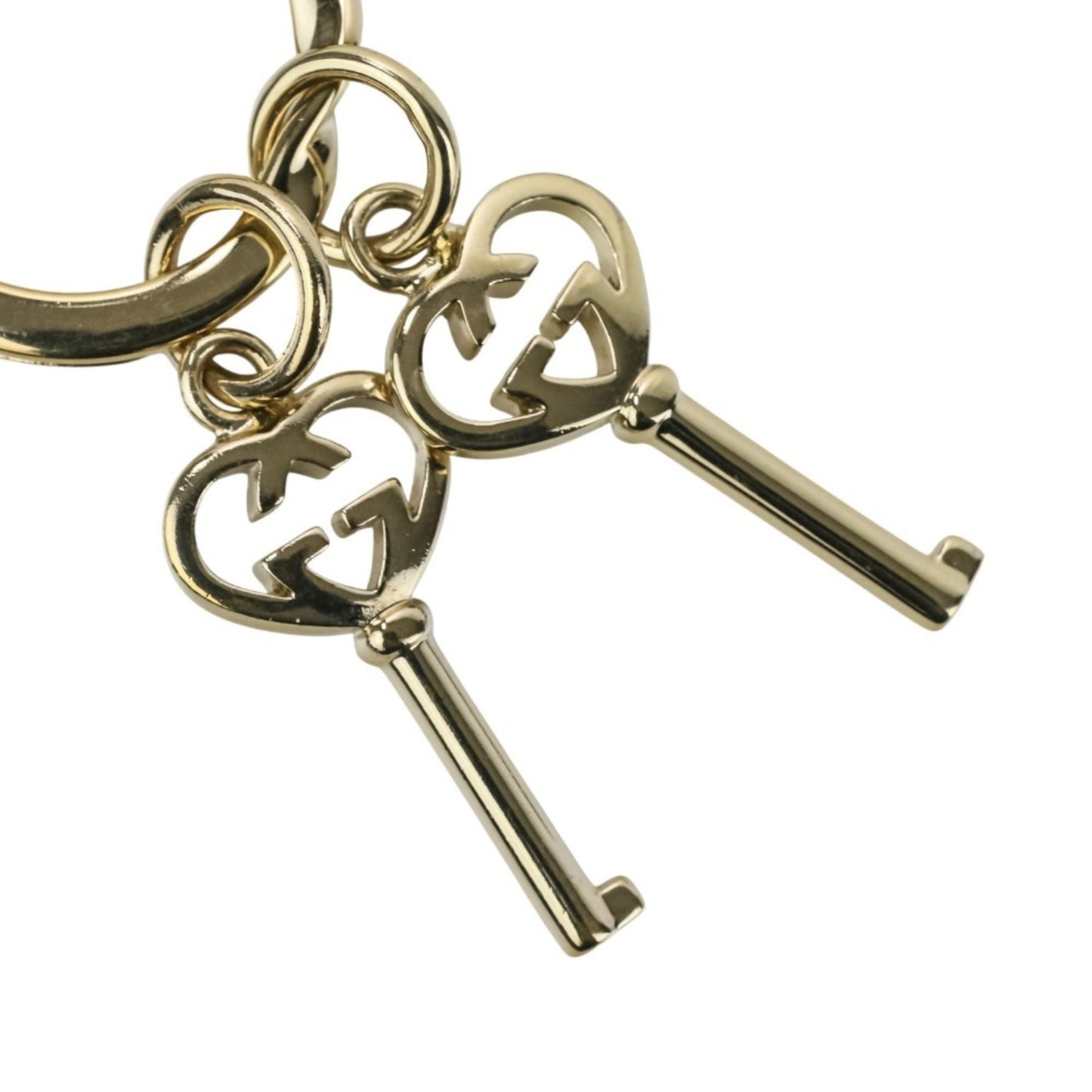 Gucci Interlocking Heart Key Ring