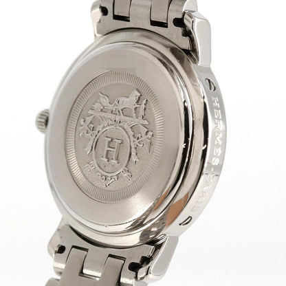 Herms Clipper Nacle 12P Cl4.230 Stainless Steel Quartz Watch