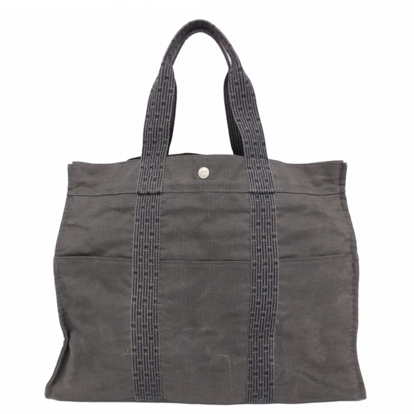 Hermes Herms Air Line Gm Canvas Tote Bag