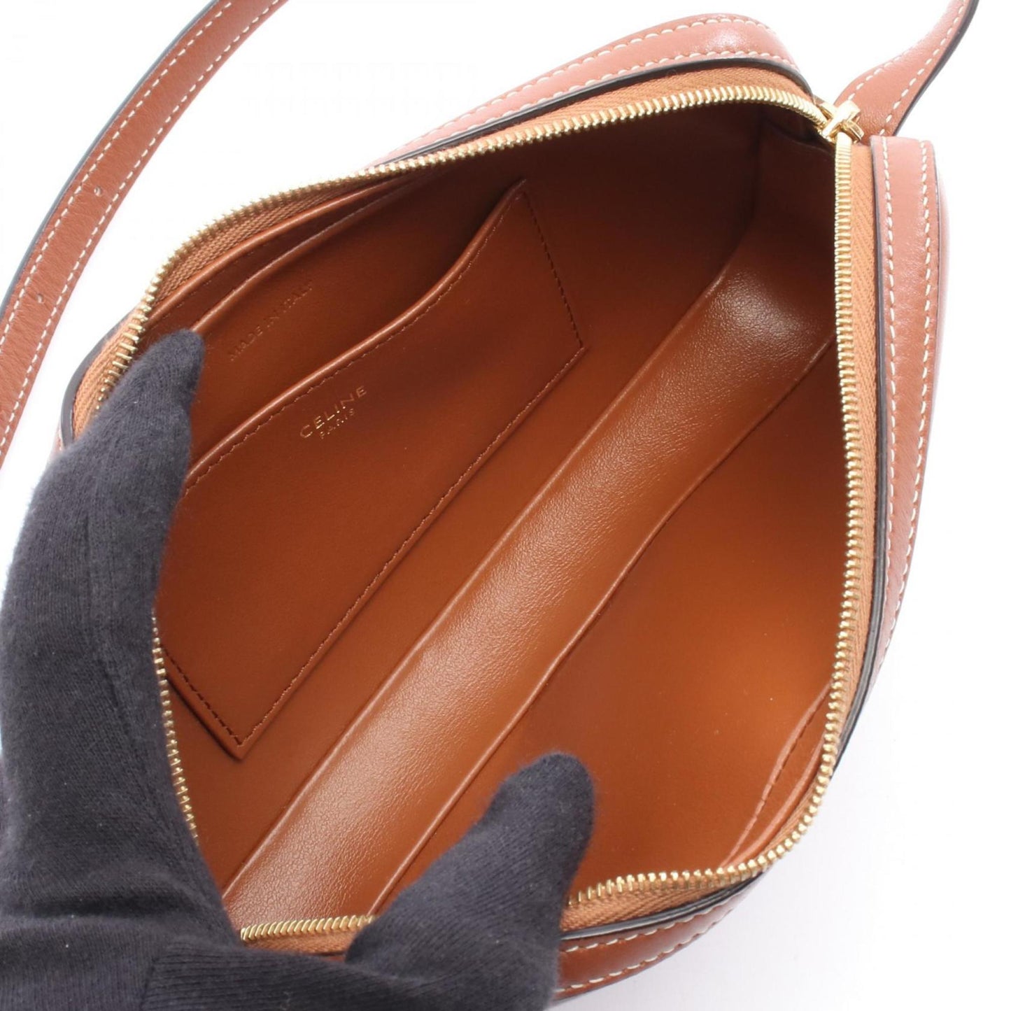 Celine Cuir Triomphe Mini Camera Bag