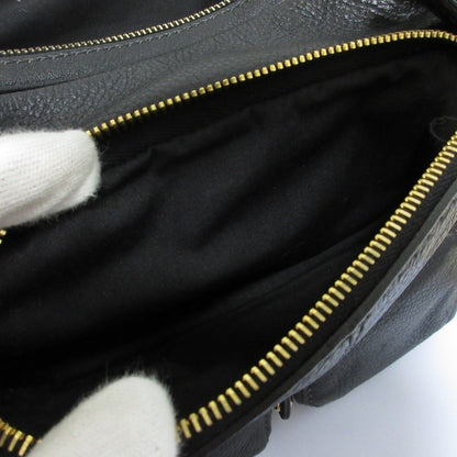 Tod'S Multi-Pocket Leather Handbag In Black