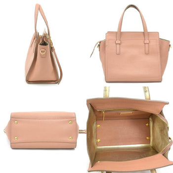 Salvatore Ferragamo Handbag Shoulder Bag Gancini Leather Coral Pink