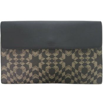 Gucci Kaleido Star 406725 Gg Pvc/Leather Beige Clutch Bag 0826Gucci