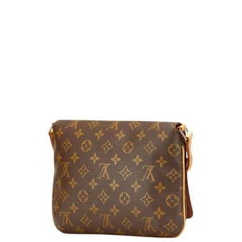 Louis Vuitton Monogram Musette Tango Short Shoulder Bag M51257 Brown Leather