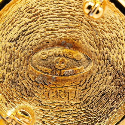 Chanel Coco Mark Brooch Gold Plated
