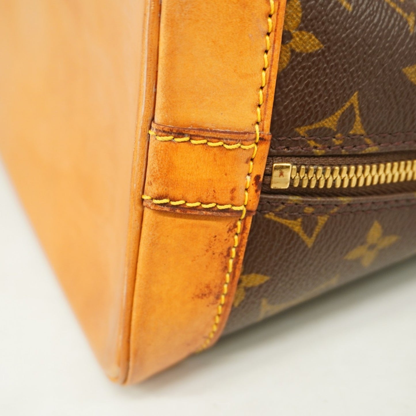 Louis Vuitton Monogram Alma Handbag M51130 Brown