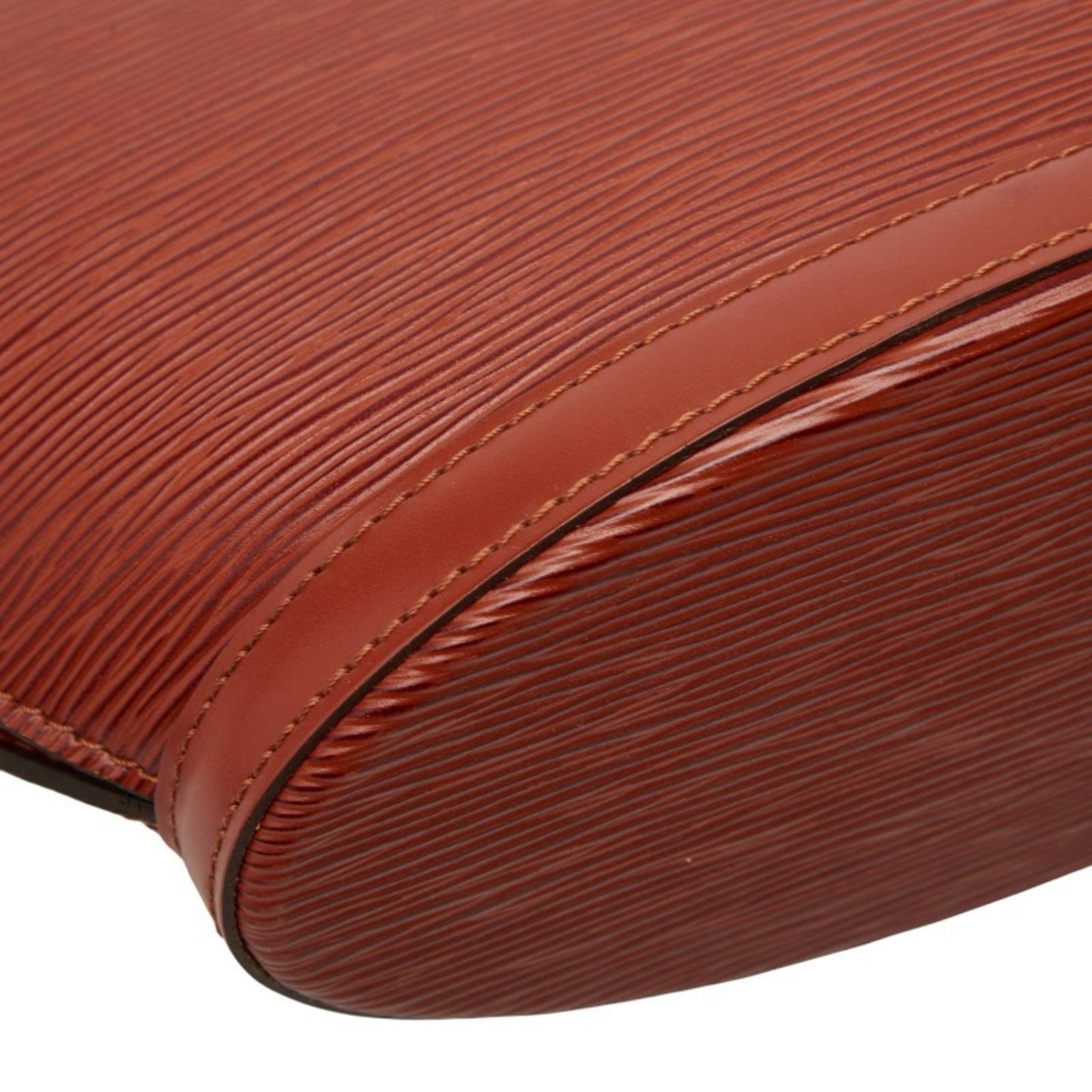 Louis Vuitton Epi Saint-Jacques Shoulder Bag M52273 Kenya Brown Leather